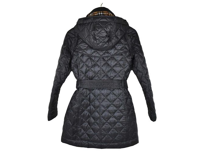 Burberry Steppjacke mit Gürtel Schwarz - Ansicht 3