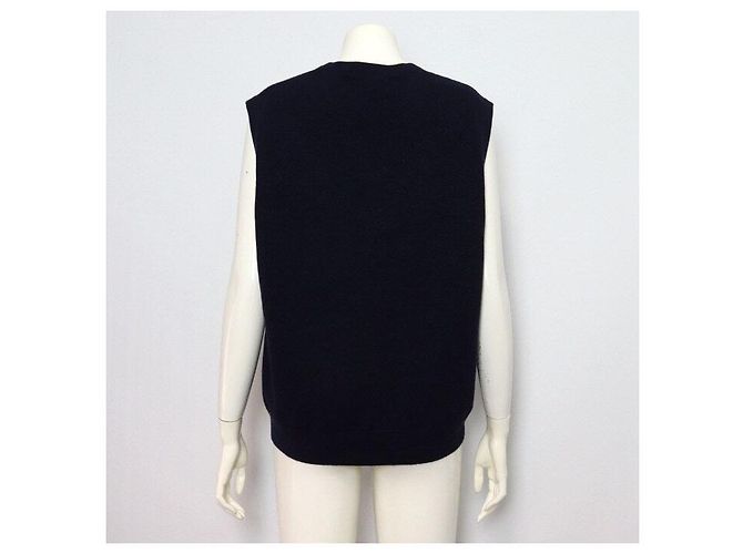 Gucci Unisex Strickweste mit besticktem Logo - Ansicht 4