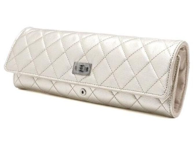 Chanel Accessorio Orologio VIP Novelty Ruthenium Metallic Multi Pouch Case Clutch Bag Multicolore - vista 3