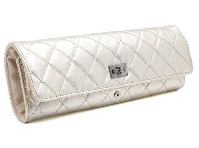 Chanel Accessorio Orologio VIP Novelty Ruthenium Metallic Multi Pouch Case Clutch Bag Multicolore - vista 4