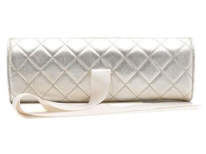 Chanel Accessorio Orologio VIP Novelty Ruthenium Metallic Multi Pouch Case Clutch Bag Multicolore - vista 5