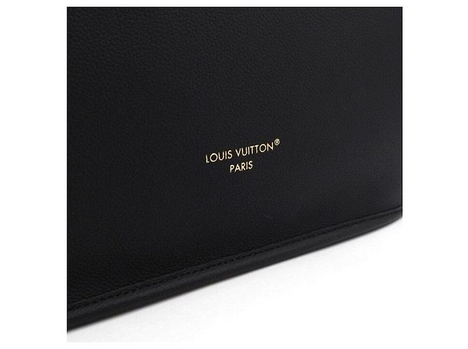 Louis Vuitton Borsa a tracolla Neverfull Inside Out MM in pelle nera Monogram Nero - vista 8