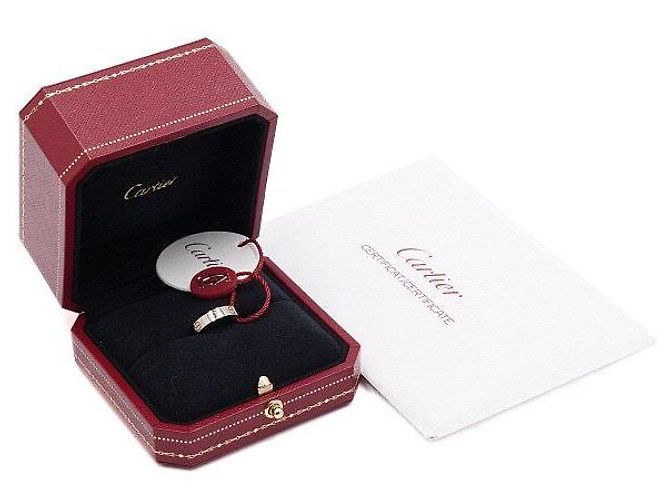 Cartier Ehering aus Weißgold Love Ring - Ansicht 6