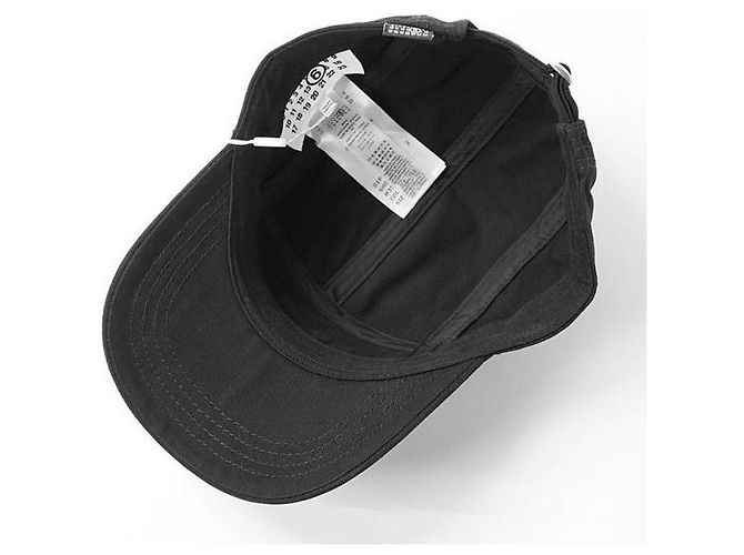 Maison Martin Margiela Baumwoll-Canvas-Kappe - Ansicht 9