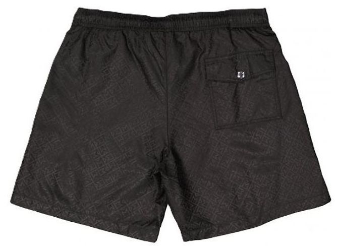 Moncler Pantaloncini da bagno Monogram Nero - vista 5