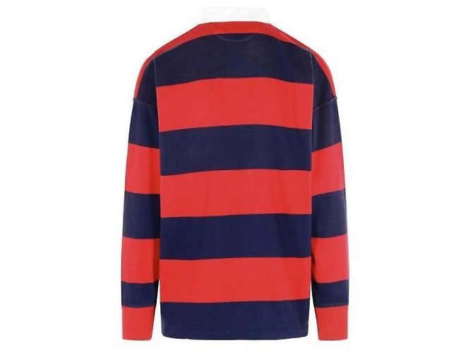 Ralph Lauren Vintage Fit Rugby-Shirt aus Jersey mit Streifen - Ansicht 5