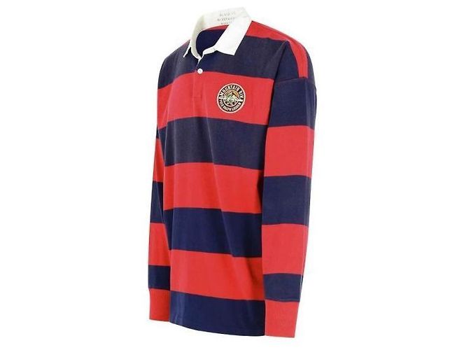 Ralph Lauren Vintage Fit Rugby-Shirt aus Jersey mit Streifen - Ansicht 6