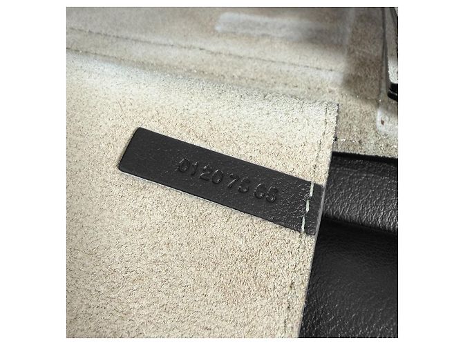 Chloé Mini borsa a tracolla con catena Fay in camoscio nero - vista 13