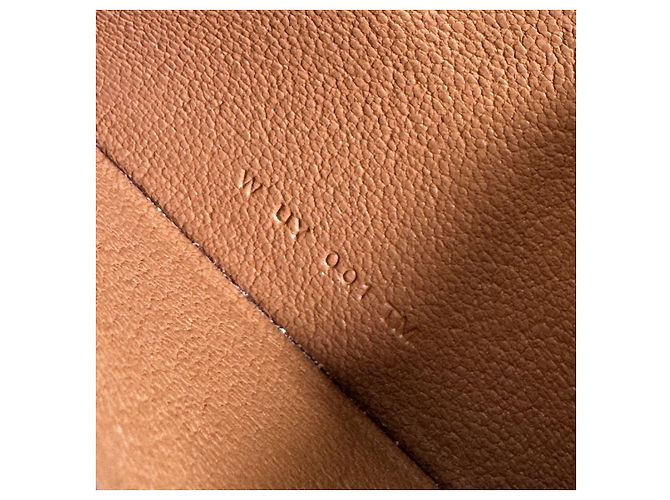 Hermès Tarjetero Celine Logo Twill Business Card Holder Apso Gold Dorado - vista 13