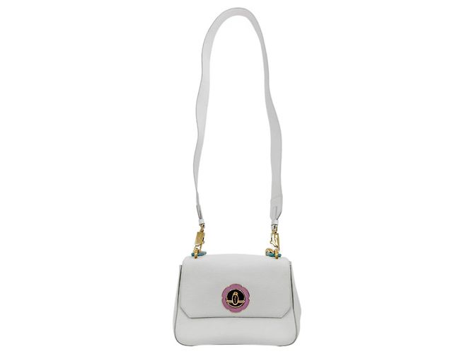 Salvatore Ferragamo Borsa a spalla e crossbody Lexi in pelle Bianca Bianco - vista 4