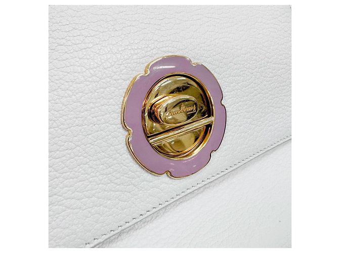 Salvatore Ferragamo Borsa a spalla e crossbody Lexi in pelle Bianca Bianco - vista 9
