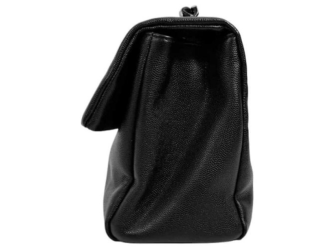 Saint Laurent Borsa a tracolla Monogram West Chain Hollywood Black Medium Nero - vista 6