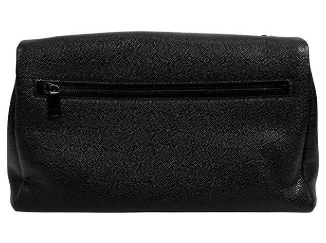 Saint Laurent Borsa a tracolla Monogram West Chain Hollywood Black Medium Nero - vista 7