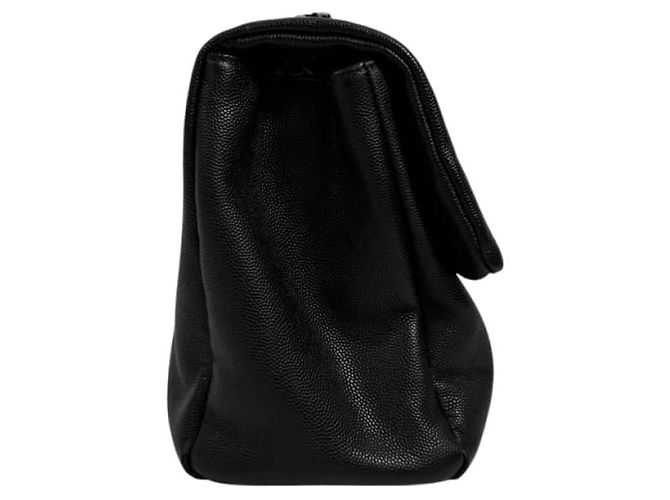 Saint Laurent Borsa a tracolla Monogram West Chain Hollywood Black Medium Nero - vista 8