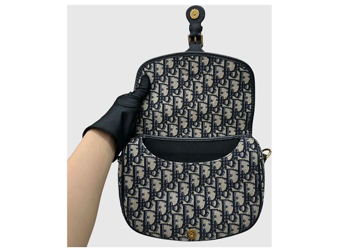 Dior Bobby Hobo Bag Medium Blau - Ansicht 6