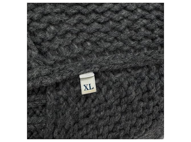Moncler Strickpullover mit langen Ärmeln und schwarzem Logo Braun - Ansicht 21