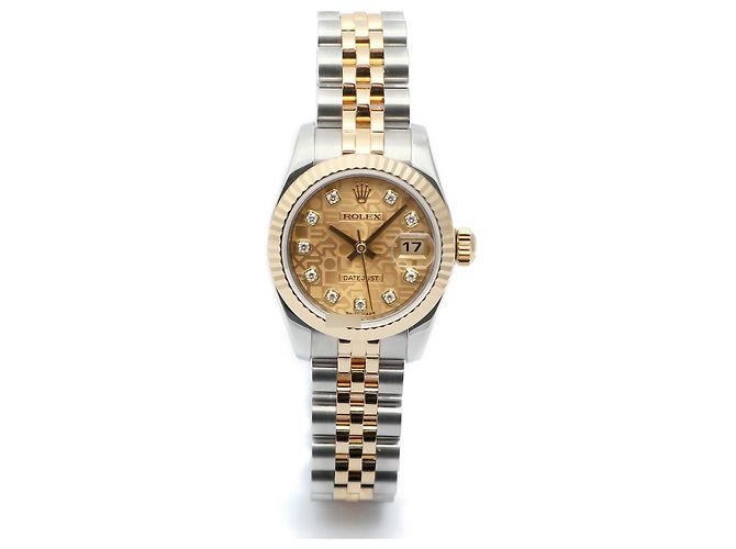 Rolex Datejust Computer Dial Original Diamond Women's Combo Watch Year Guarantee Golden - Ansicht 17