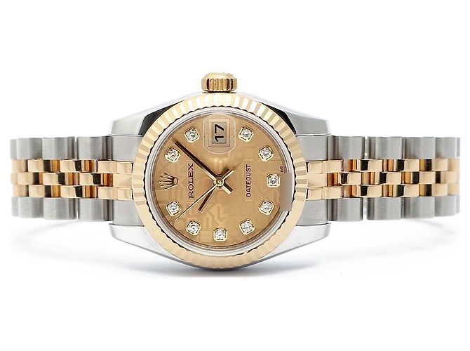 Rolex Datejust Computer Dial Original Diamond Women's Combo Watch Year Guarantee Golden - Ansicht 19