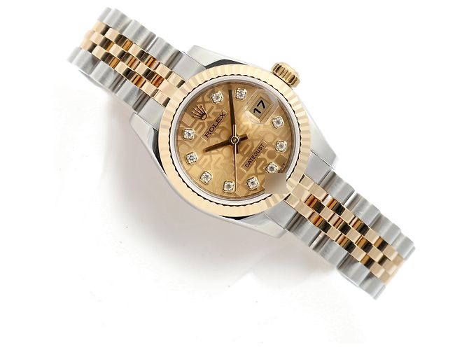 Rolex Datejust Computer Dial Original Diamond Women's Combo Watch Year Guarantee Golden - Ansicht 20