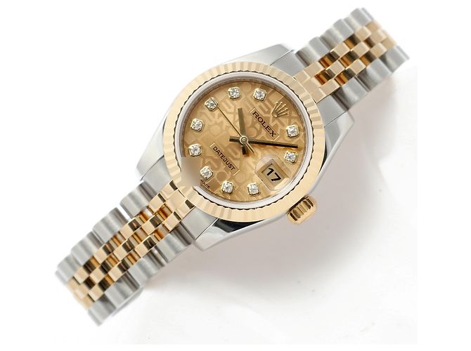 Rolex Datejust Computer Dial Original Diamond Women's Combo Watch Year Guarantee Golden - Ansicht 21
