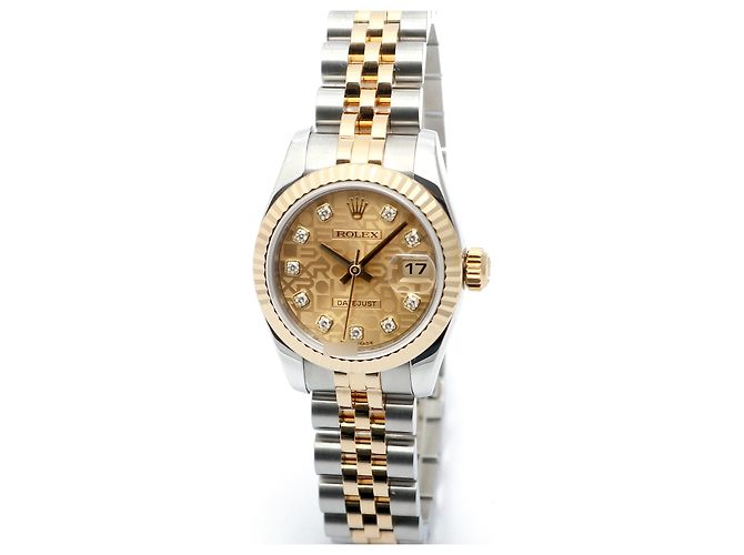 Rolex Datejust Computer Dial Original Diamond Women's Combo Watch Year Guarantee Golden - Ansicht 9