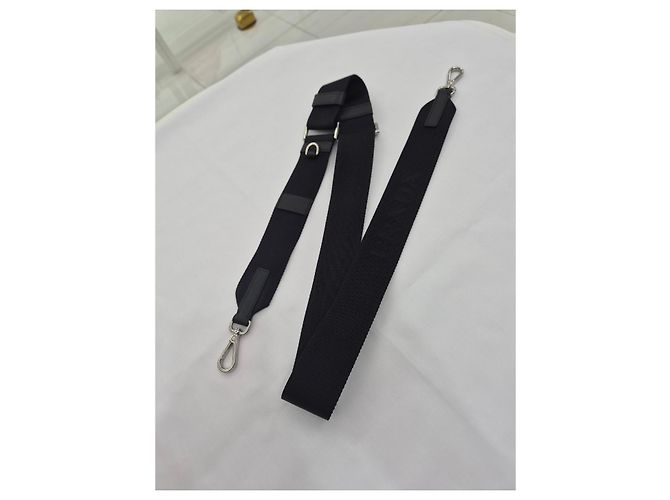 Prada Borsa a tracolla in pelle Saffiano nera Nero - vista 23