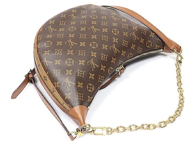 Louis Vuitton Loop Hobo Tasche Monogram Reverse Canvas Braun - Ansicht 4