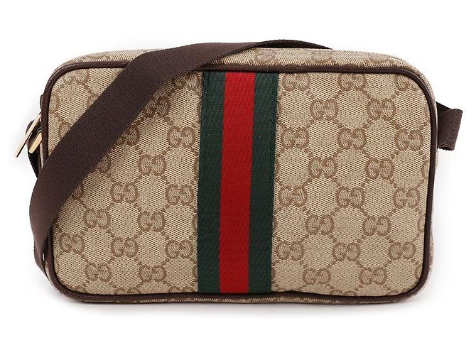 Gucci Mini Sac Marron - vue 3