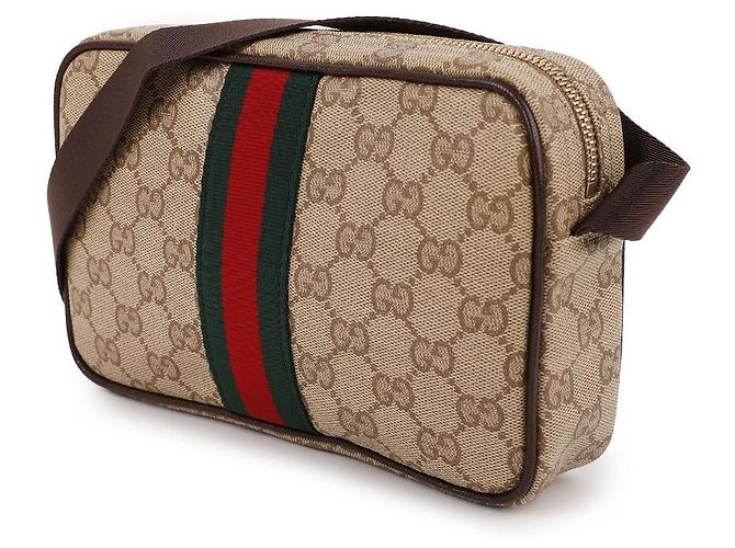 Gucci Mini Sac Marron - vue 4