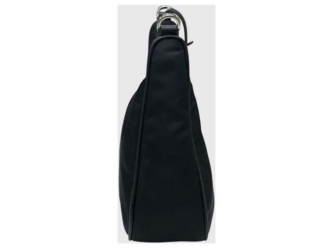 Prada Borsa Hobo Re-Edition Re-Nylon Black Nero - vista 5