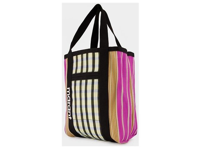 Isabel Marant Darwen Tote Bag Mehrfarbig Rot - Ansicht 2
