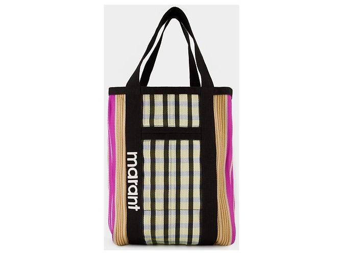 Isabel Marant Darwen Tote Bag Mehrfarbig Rot - Ansicht 5