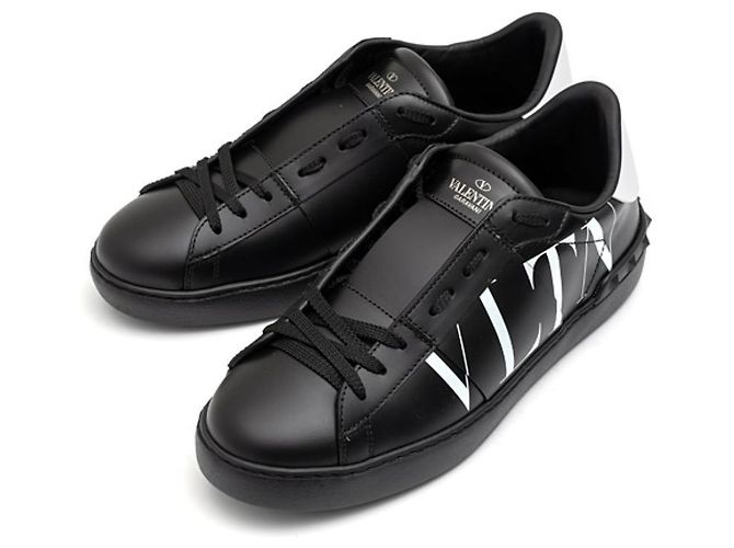 Valentino Sneakers aperte da uomo Nero - vista 3