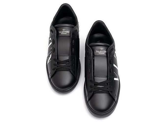 Valentino Sneakers aperte da uomo Nero - vista 4