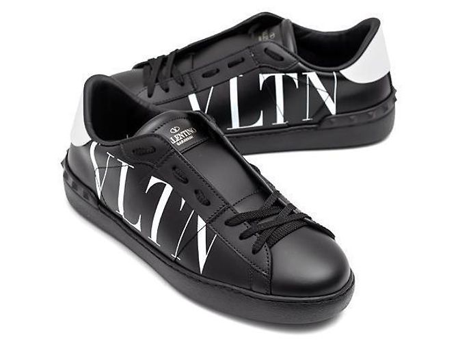 Valentino Sneakers aperte da uomo Nero - vista 5