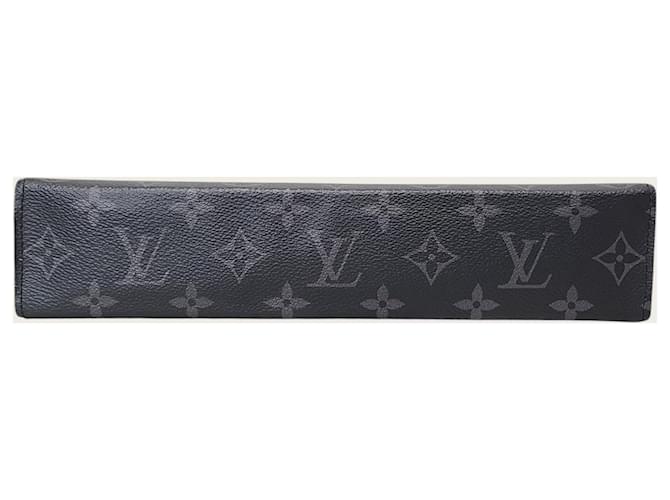 Louis Vuitton Eclipse Monogram Pochette Voyage Nero - vista 6
