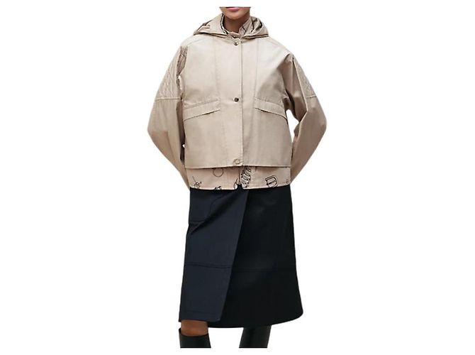 Hermès Giacca modulare da donna Marrone - vista 2