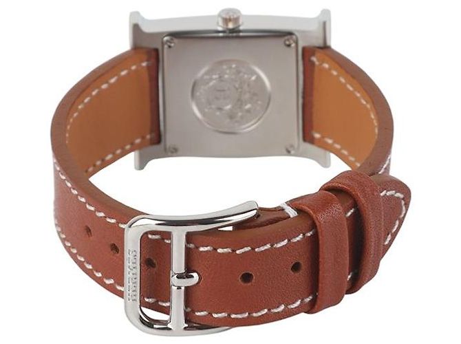 Hermès Reloj para mujer Hour Silver Small Plata - vista 5