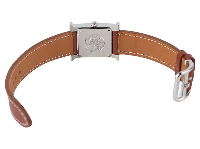Hermès Reloj para mujer Hour Silver Small Plata - vista 6