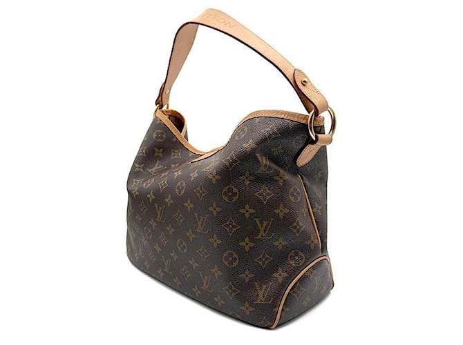 Louis Vuitton Monogram Delightful PM Marrone - vista 3