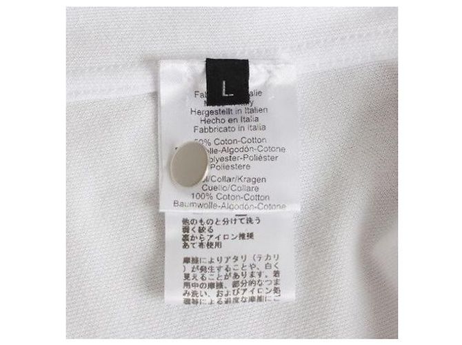 Hermès Silver Celie PK Kurzarm- Polo Weiß - Ansicht 7