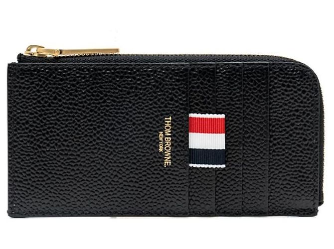 Thom Browne Half Zip Wallet Black - view 3