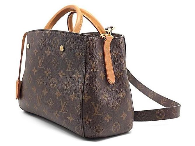 Louis Vuitton Monogram Montaigne BB Braun - Ansicht 2