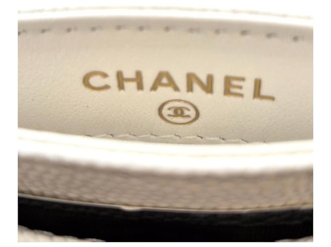 Chanel Klassischer Kartenhalter Weiß - Ansicht 13