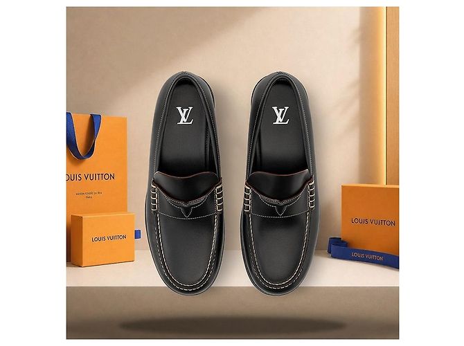 Louis Vuitton Oxford Loafer Schwarz - Ansicht 4