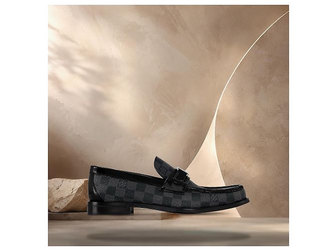 Louis Vuitton Beverly Hills Sneaker Gray Marrone - vista 3