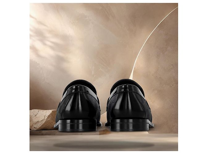 Louis Vuitton Beverly Hills Sneaker Gray Marrone - vista 5