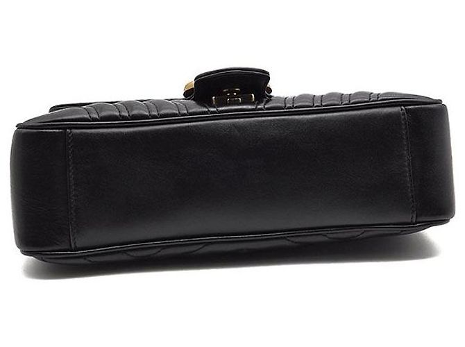 Gucci Borsa a tracolla Marmont Matelassé Nero - vista 7