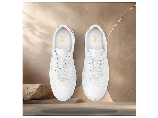 Louis Vuitton Mocassino Beverly Hills Navy Blue - vista 4