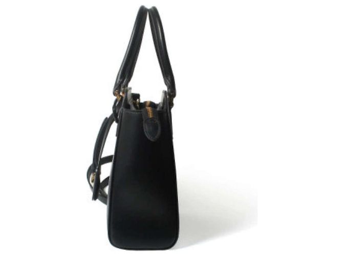 Prada Borsa Tote con manici in pelle Saffiano Nero - vista 11